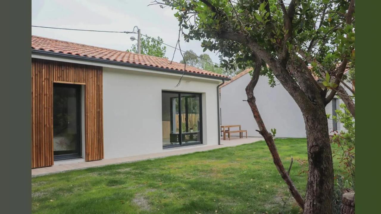 Charmante Maison Neuve Au Lac D'Hourtin Extérieur photo