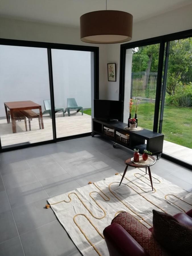 Charmante Maison Neuve Au Lac D'Hourtin Extérieur photo