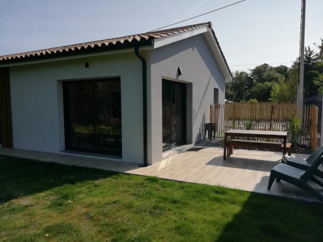 Charmante Maison Neuve Au Lac D'Hourtin Extérieur photo