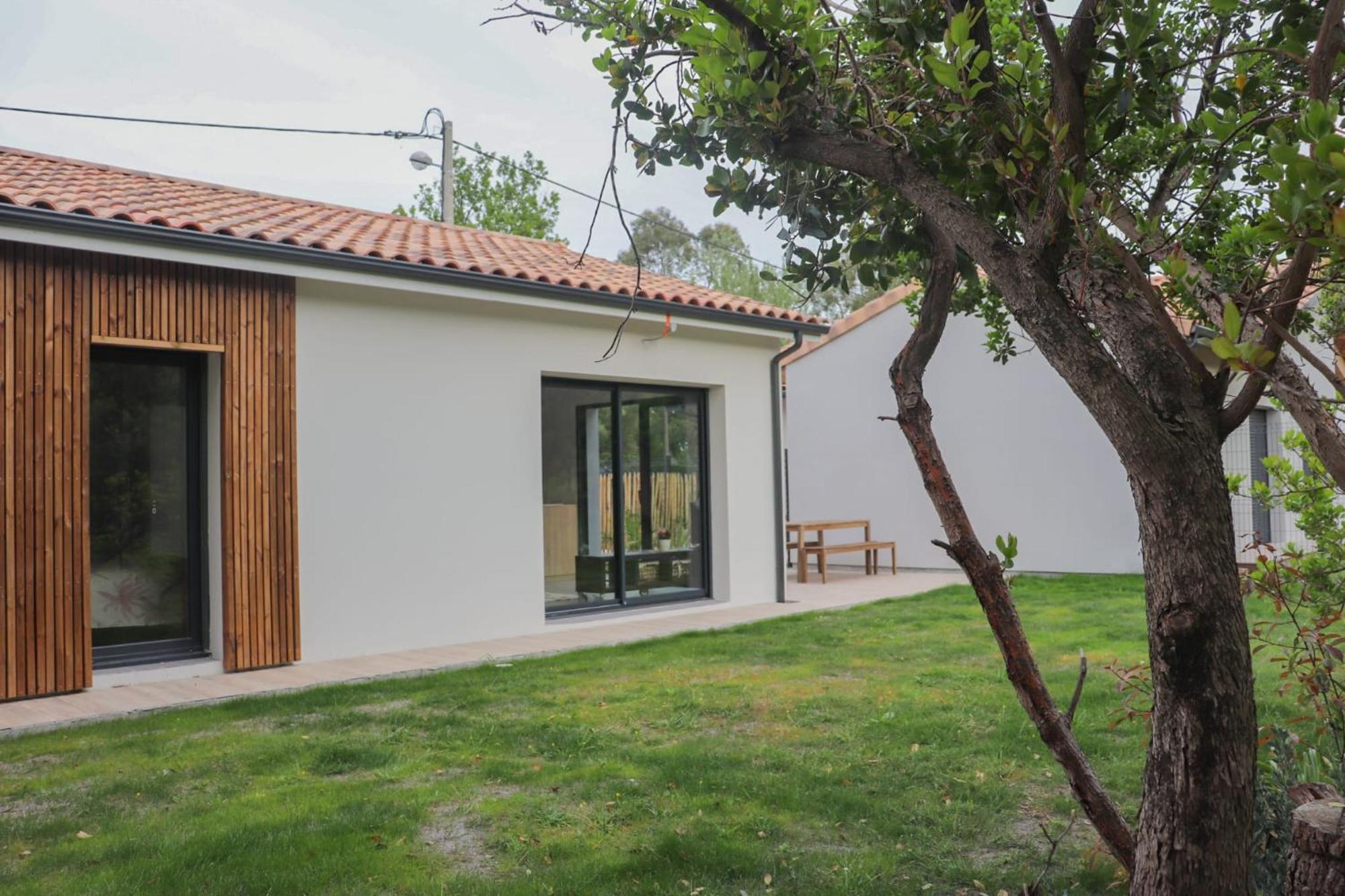 Charmante Maison Neuve Au Lac D'Hourtin Extérieur photo